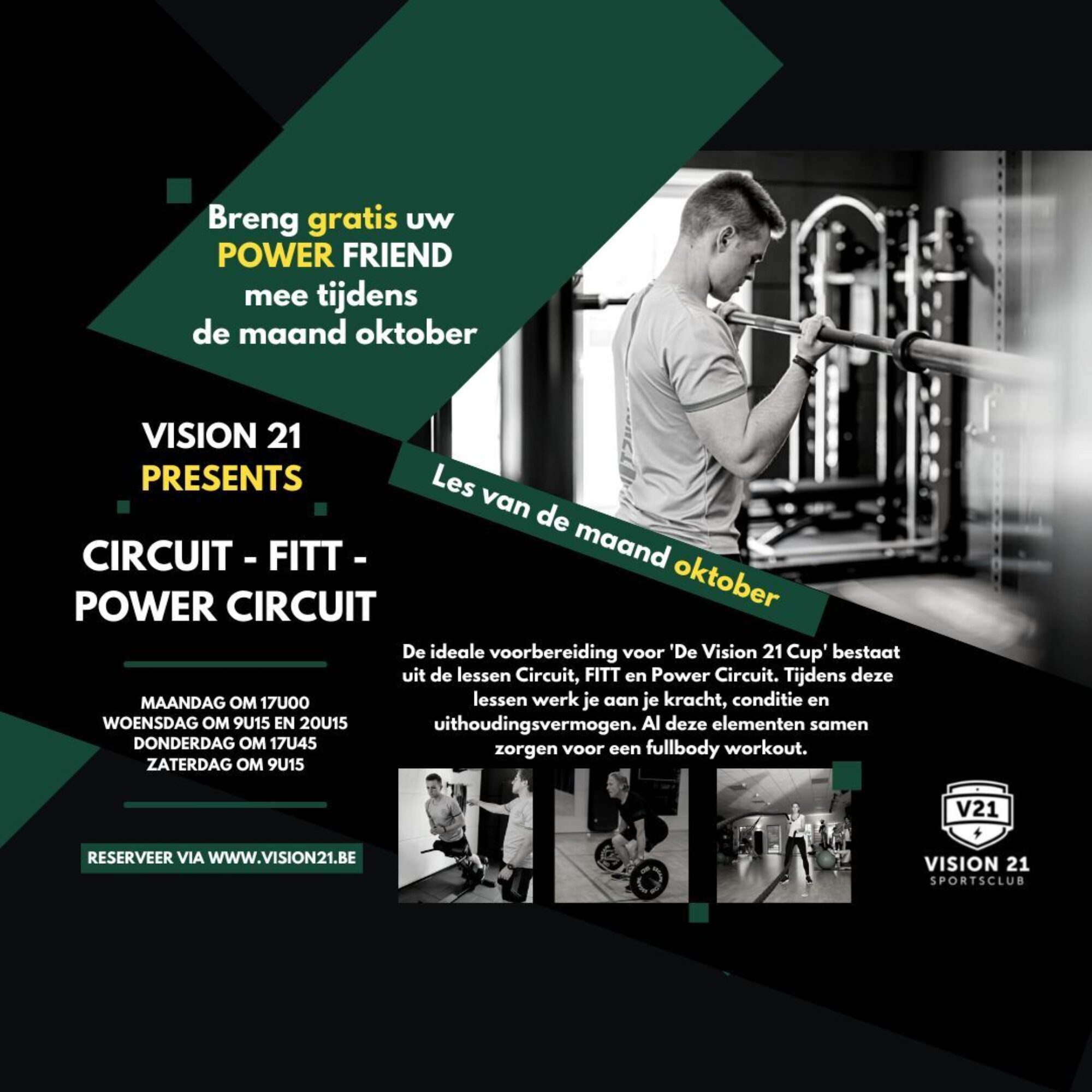 Les van de maand oktober Circuit FITT Power Circuit Instagram