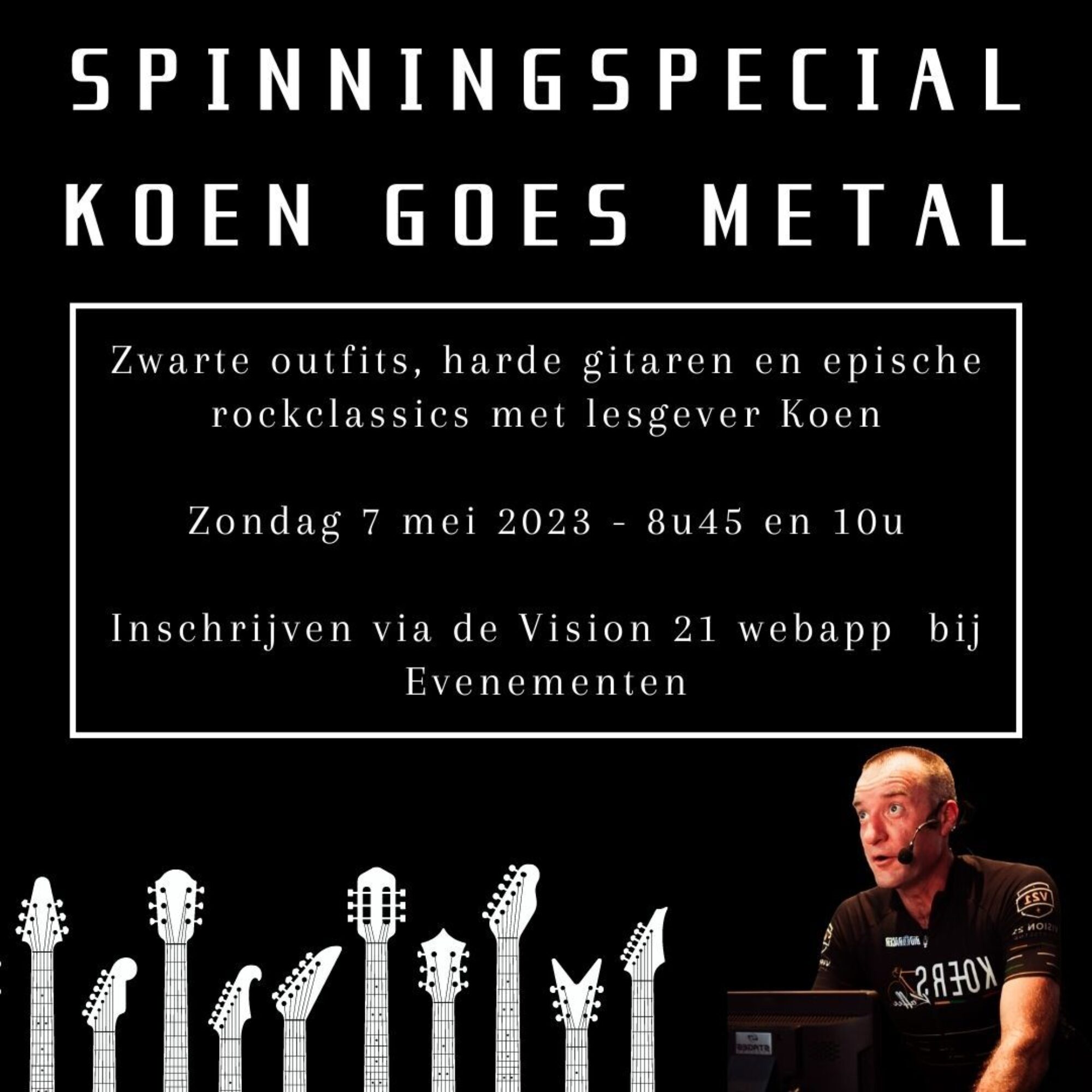 Spinningspecial Koen goes metal