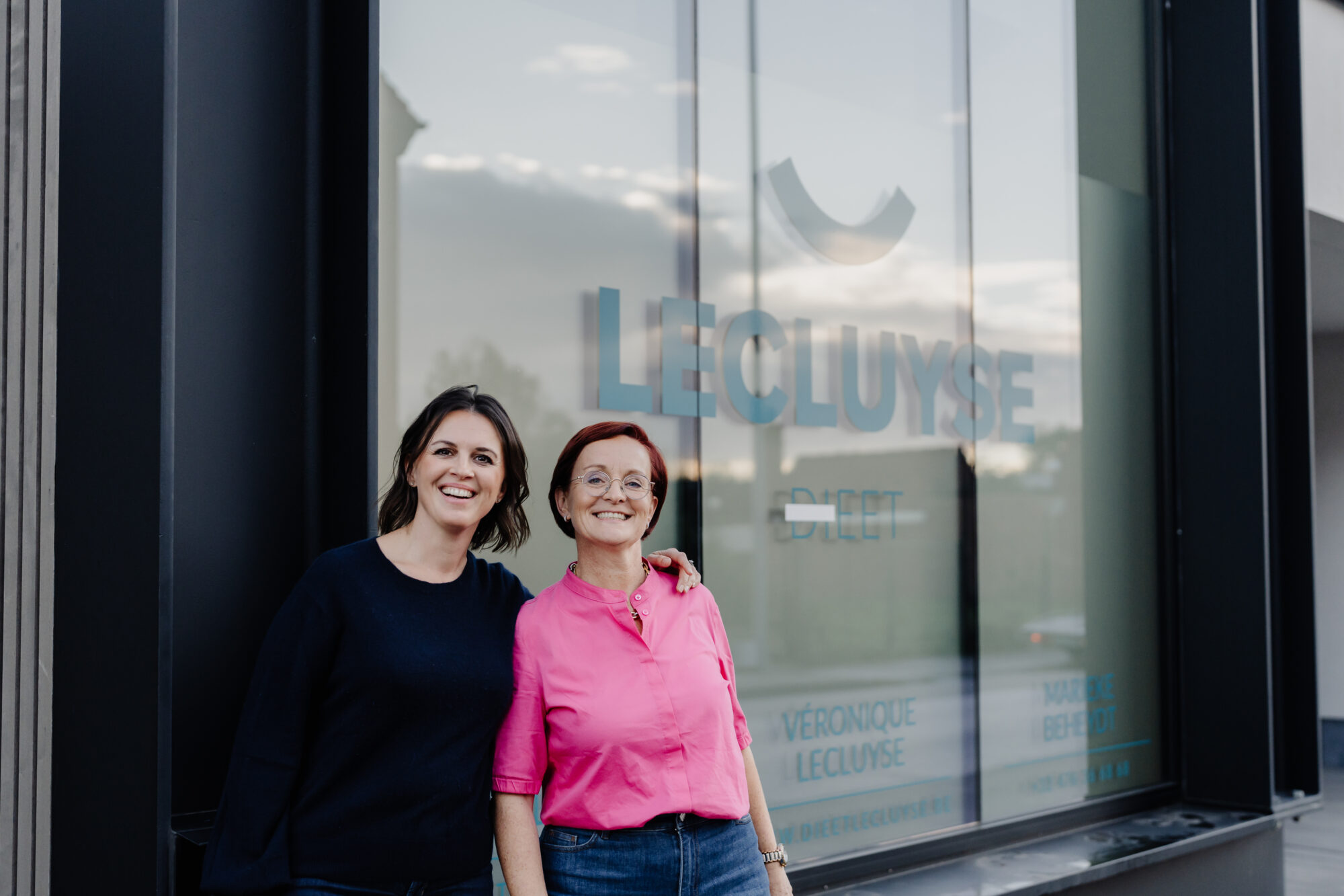 Dieet Lecluyse Izegem samenwerking Vision 21 fitness Roeselare Veronique en Stefanie