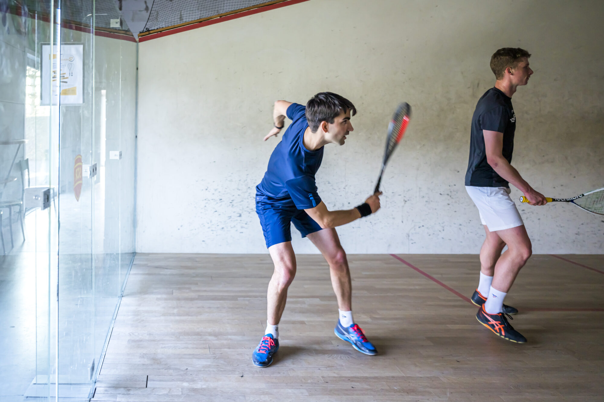 Vision 21 opendeurweekend squash Roeselare racketsport