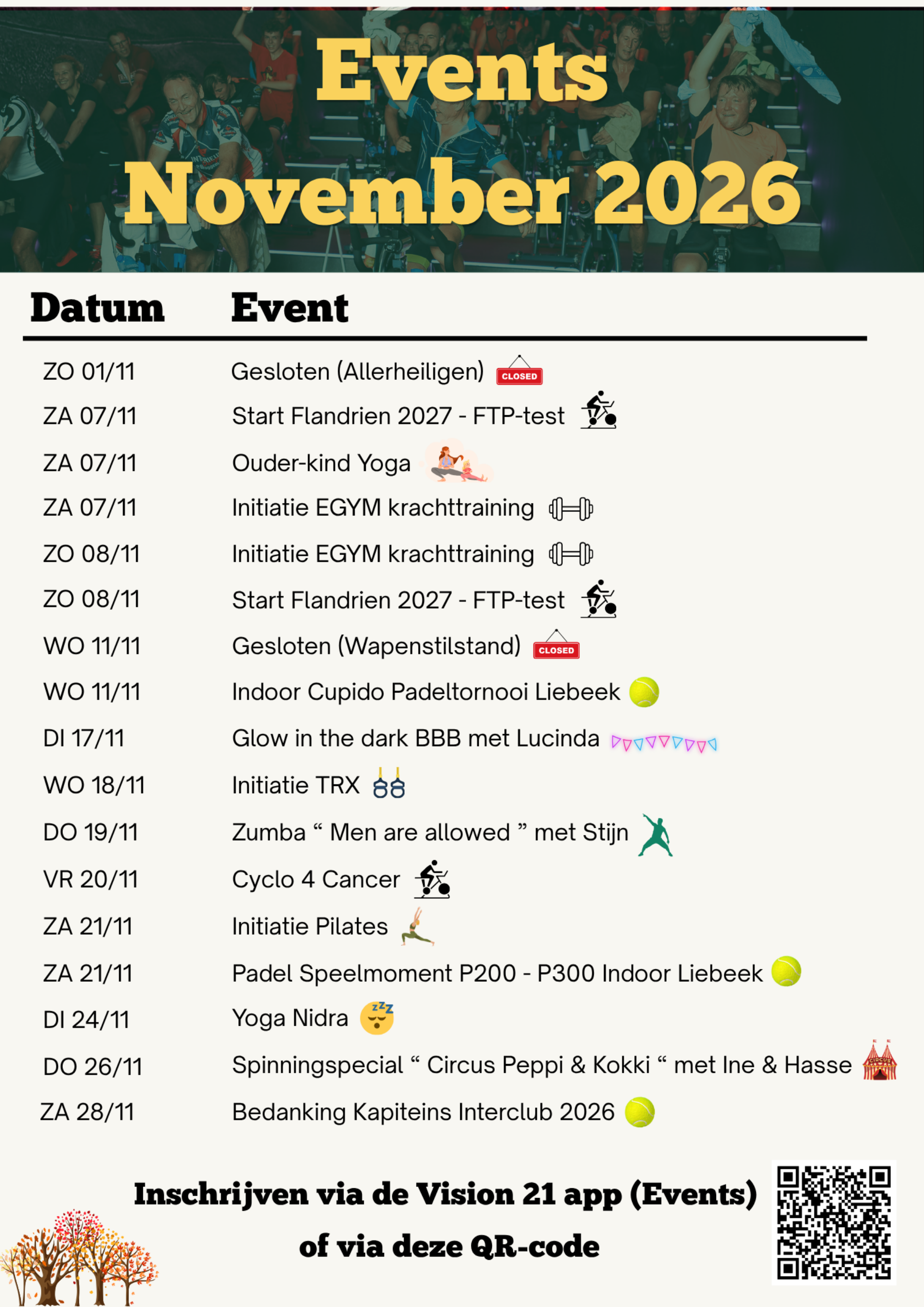 Events november 2026